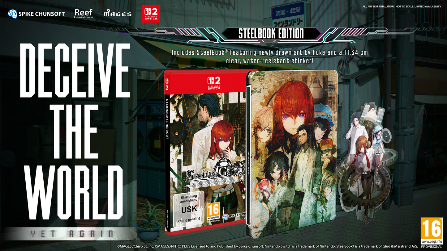 STEINS;GATE RE:BOOT SteelBook Edition