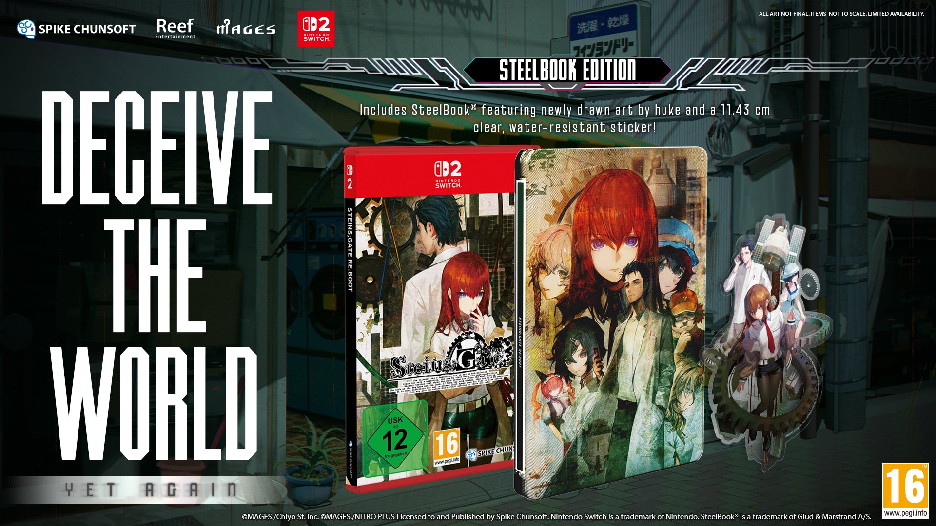 STEINS;GATE RE:BOOT SteelBook Edition – Spike Chunsoft Official