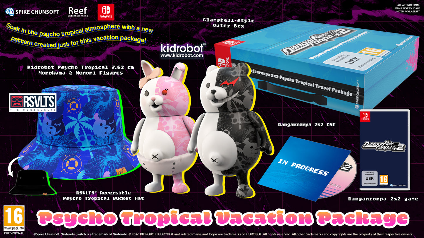 Danganronpa 2x2 Psycho Tropical Vacation Package