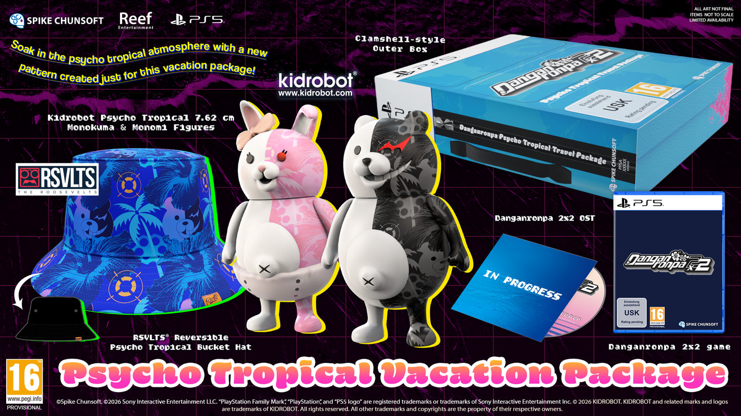 Danganronpa 2x2 Psycho Tropical Vacation Package