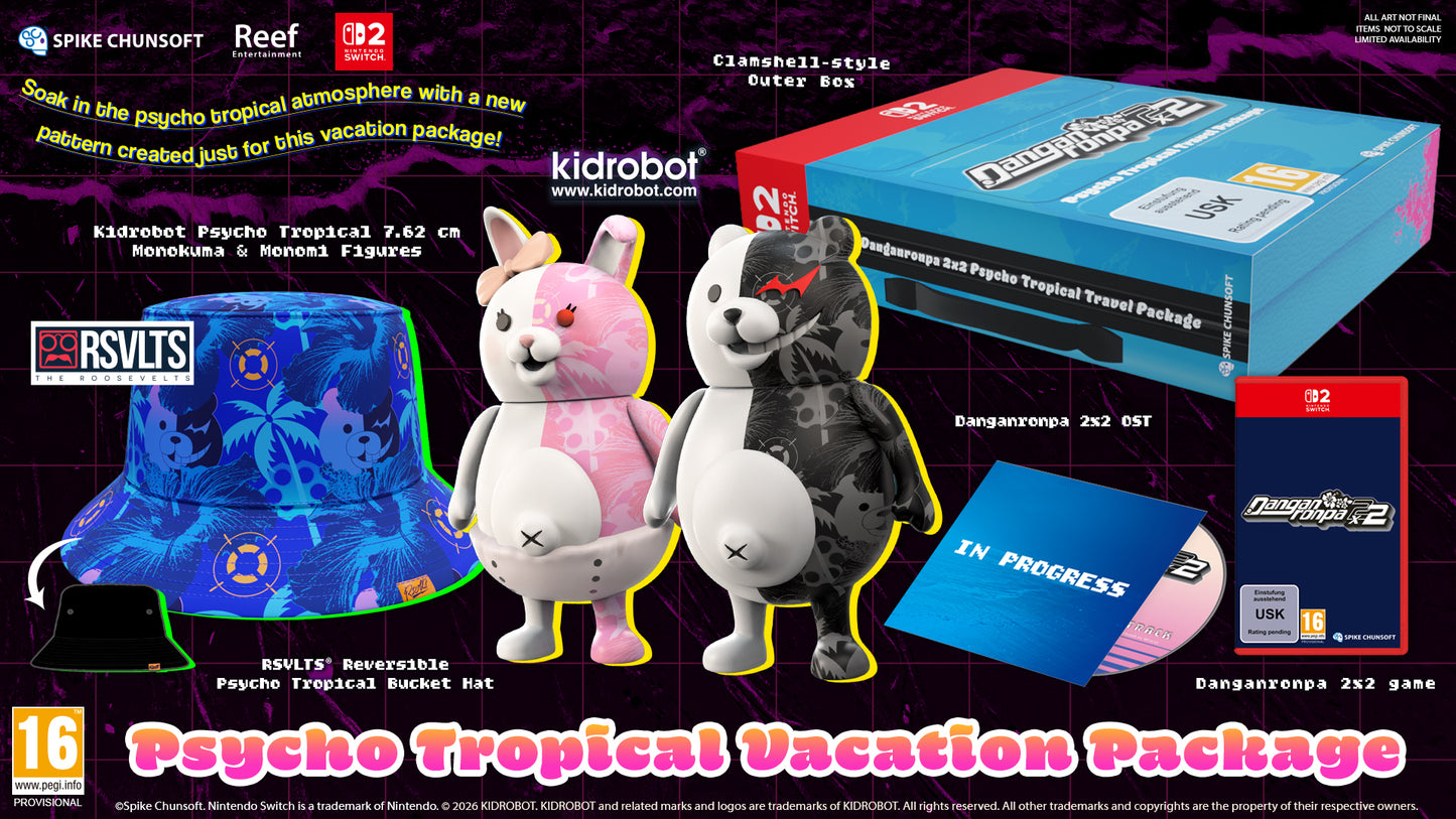 Danganronpa 2x2 Psycho Tropical Vacation Package